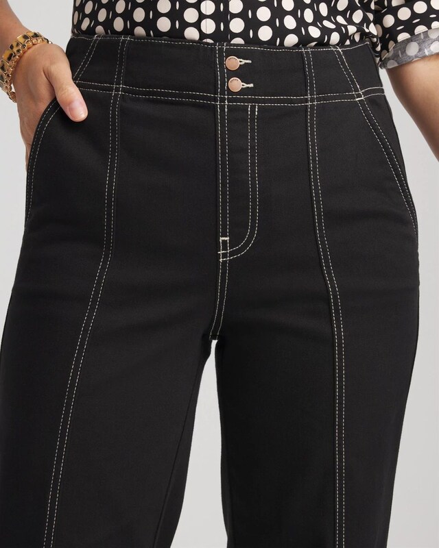 Pull-On Wide-Leg Jeans - image 4